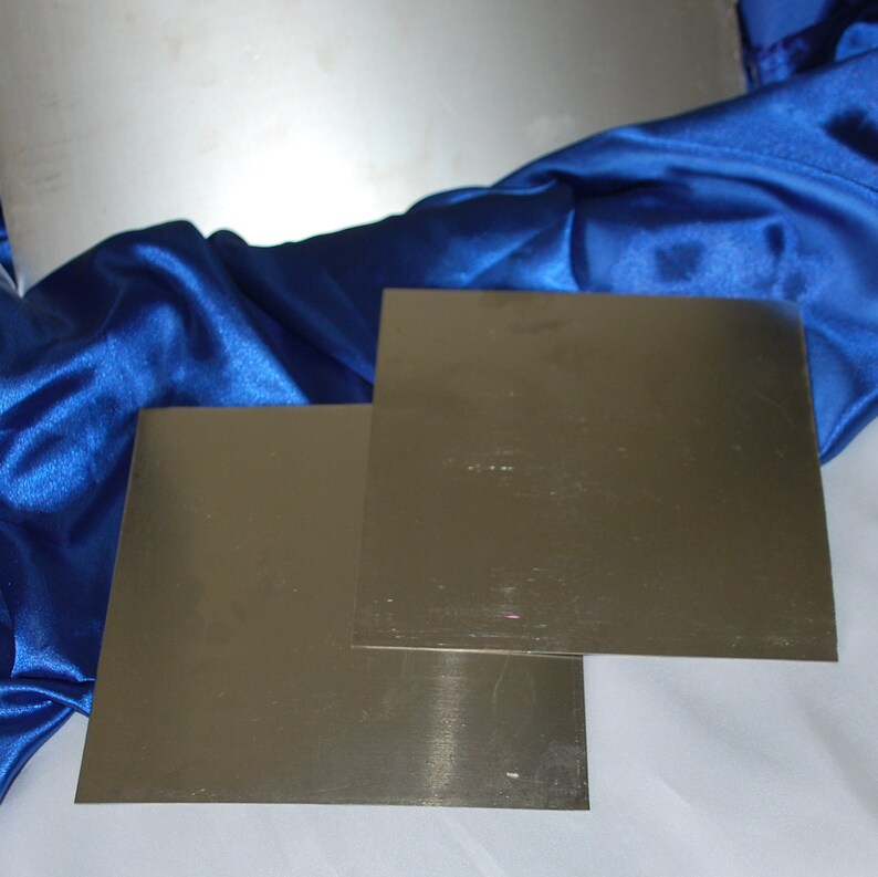 6 Inch Square 24 Gauge 0.51mm Nickel Silver SHEET METAL Etsy