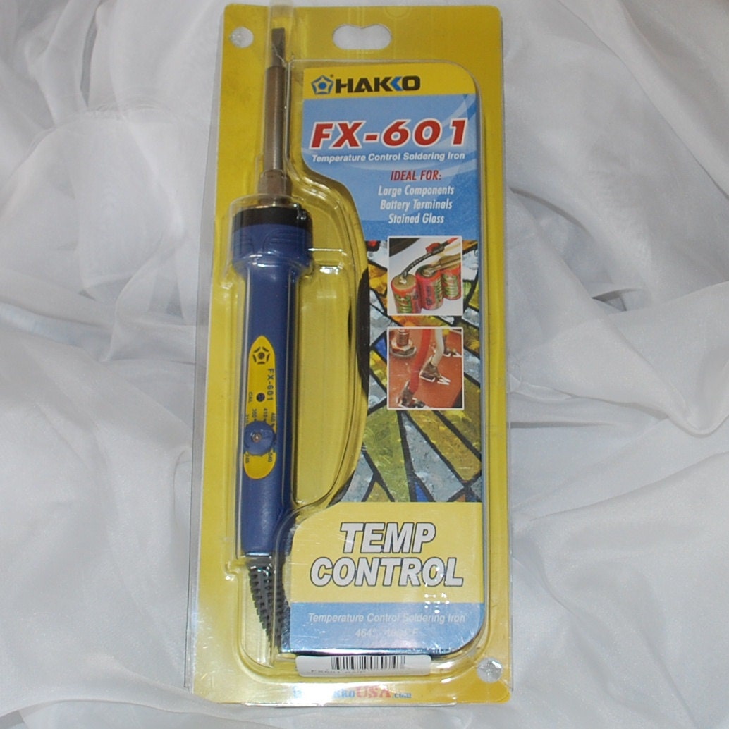 Hakko FX601 Soldering Iron with Temperature Control on Handle Etsy