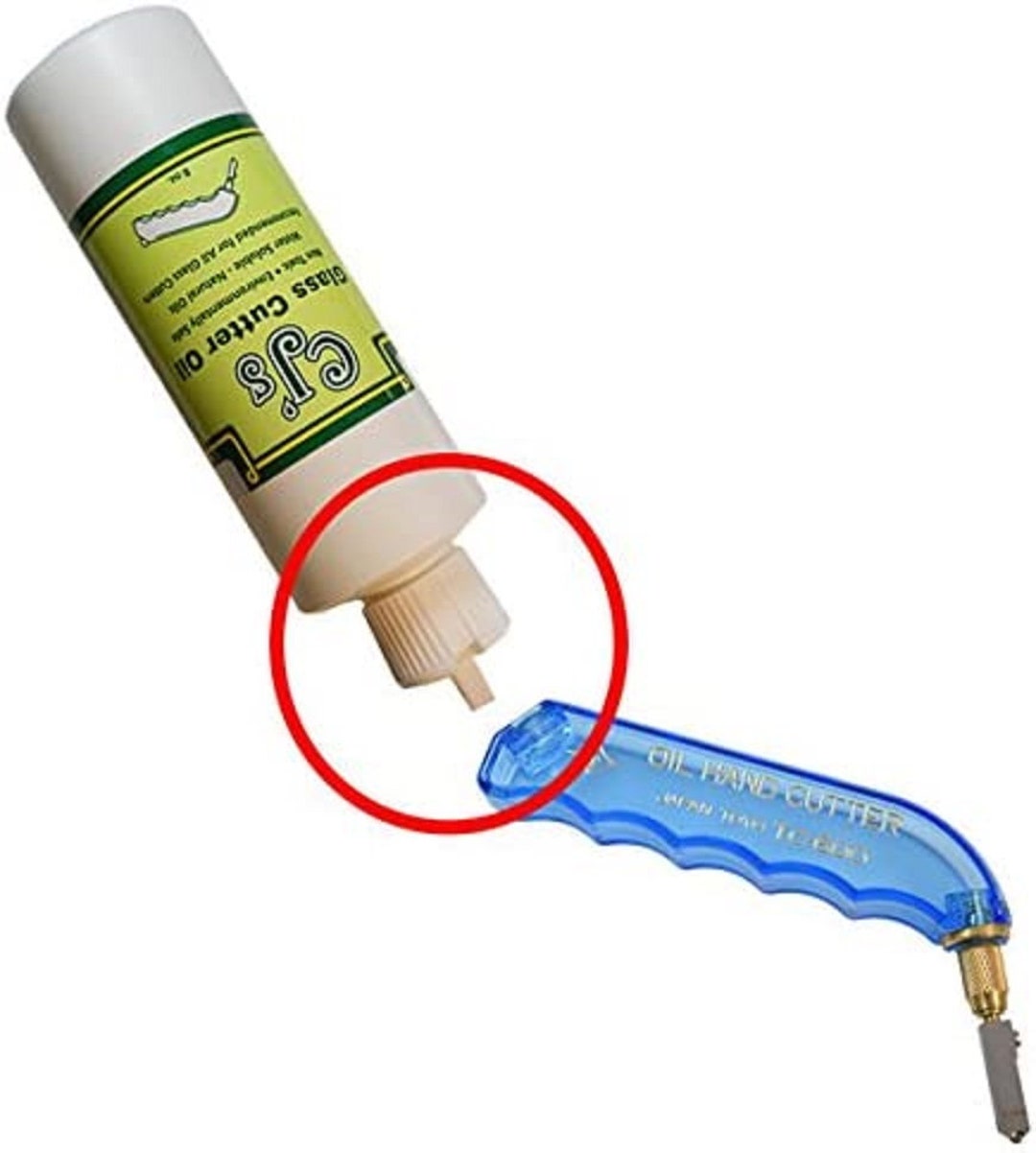 8 Ounce Bottle CUTTING OIL for Glass Cutter by Studio Pro Etsy