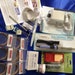 Complete KIT for Solder Art Jewelry with Choice Soldering Iron, TEMP Control Rheostat, Stand, Solder, Big Mix of Copper Foil, Rings, GLASS