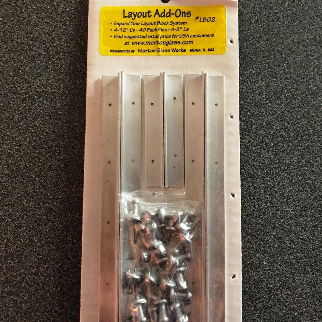 Morton Layout Block System P/N LB02 With 4 12 & 4 Etsy