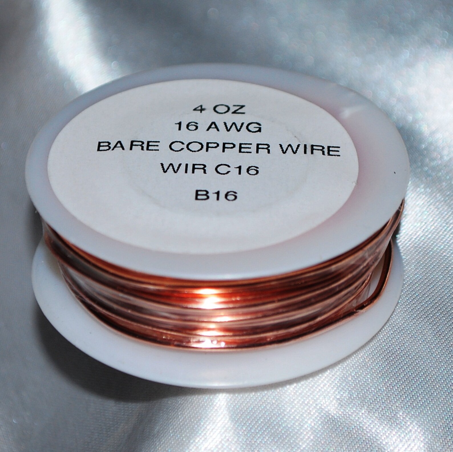 16 Gauge 4 Oz. Roll of a Thicker 16 Gauge Solid BARE COPPER Etsy