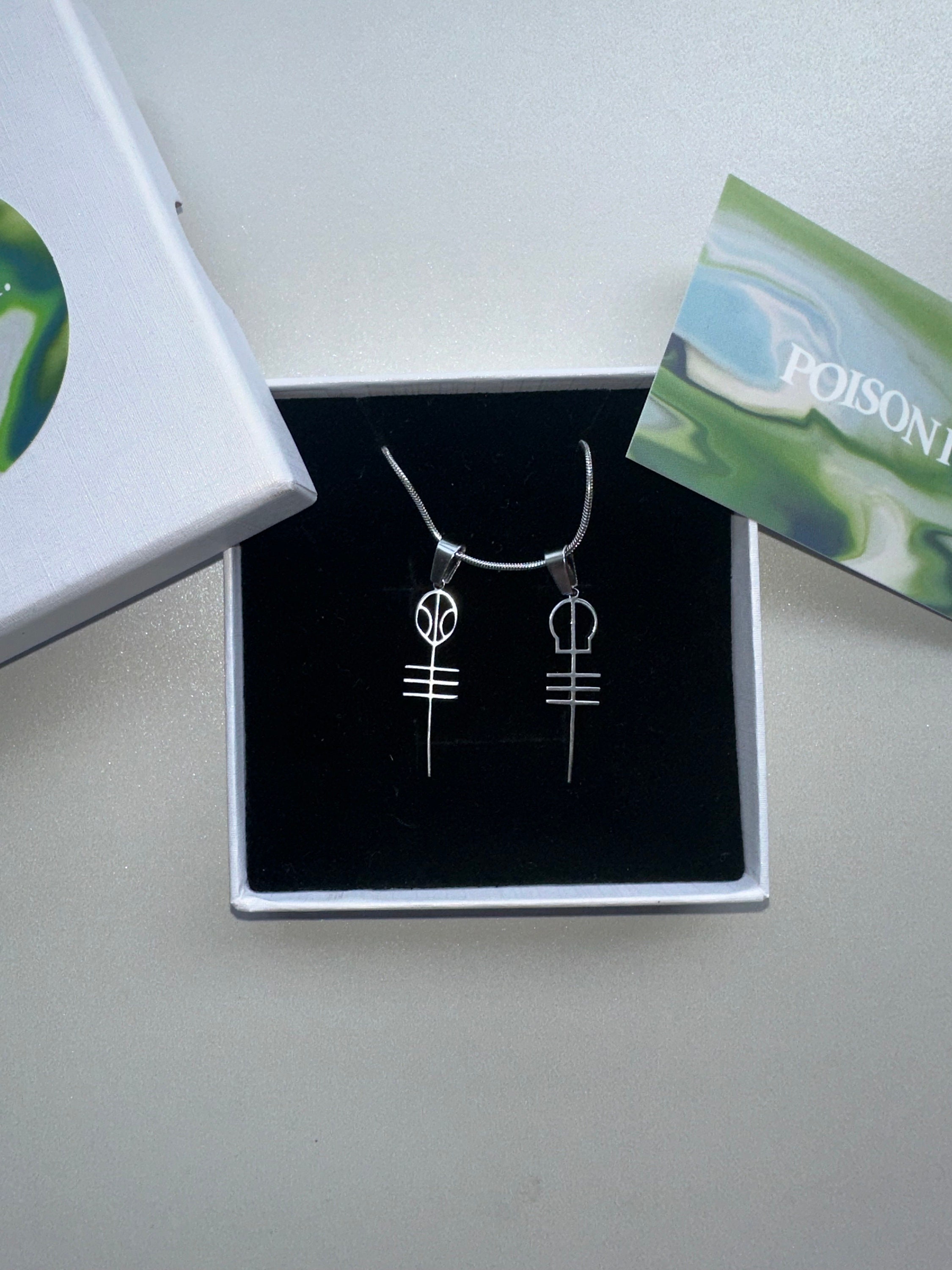 TWENTY ONE PILOTS Pair Skeleton Clique Necklace - Etsy