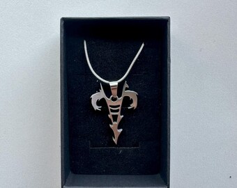 Aries zodiac sign necklace