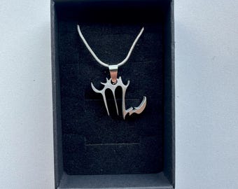Scorpius zodiac sign necklace