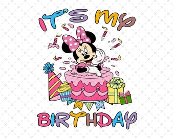 Mouse Birthday Png, Family Matching Shirt Design (Digital Download)