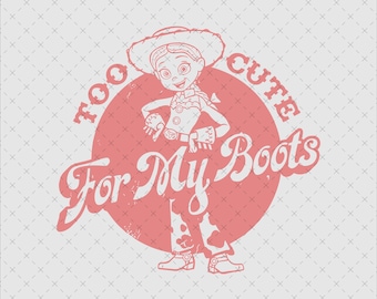Jessie Toy Story Png, Cartoon Clipart Design (Digital Download)