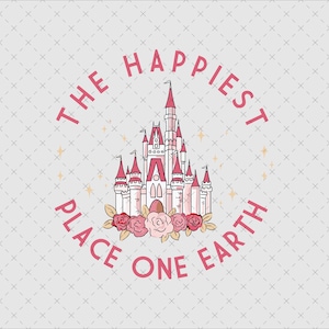 The Happiest Place On Earth Png, Magical Castle Png, Mouse Castle Png, Family Vacation Shirt, Magical Kingdom Png, Family Trip Png