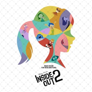 Inside Out 2 PNG SVG, Inside Out 2 Anger, Joy, Disgust, Sadness, Fear, Ennui, Envy, Embarrassment, Anxiety, Inside Out Faces, Poster