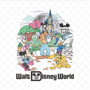 Retro Mouse Magical World Svg Png, Mickey Png, Mouse Png, Family Vacation png, Family Trip Png, Vacay Mode Png, Magic Kingdom Png