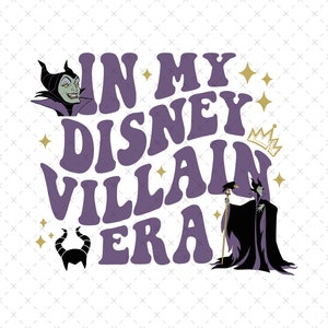 Villain Shirt Png, Maleficent Png, In My Villain Era Png, Villain Png, Villain Png Sublimation, Evil Queen Png, Ursula Png