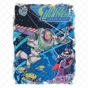 Buzz l'Éclair rétro Png, Buzz l'Éclair Png, Buzz l'Éclair sublimation, Toy Story Png, fichier numérique, uniquement Png, téléchargement immédiat