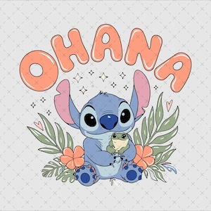 Stitch Svg, Stitch Png, Stitch Ohana Means Family Png, Stitch Png, Stitch Mickey Ear Png, Funny Character Png, Summer Png, Digital File