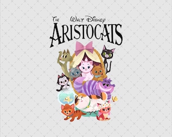 Aristocats Marie PNG SVG, Cat Mom Design, Digital Download, Shirt Print, Sublimation Graphics