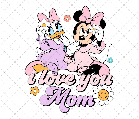 Minnie Mouse Mom PNG, Mother's Day Sublimation (Digital File)