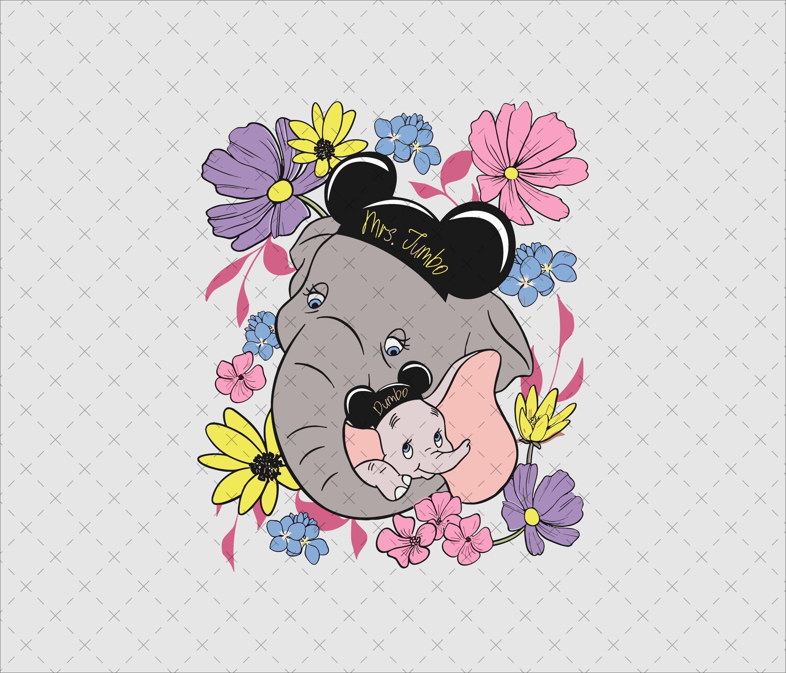Dumbo SVG, Dumbo PNG, Dumbo Shirt Design, Dumbo Sublimation, Dumbo Birthday Svg, Digital File, Instant Download, Dumbo Trip Design