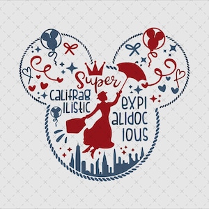 Mary Poppins PNG, praktisch perfektes Design, Mädchen Reise, Familienurlaub Clipart, Komfort Farben T-Shirt, Freizeitpark Digitale Datei