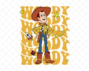 Woody Cowboy de Toy Story PNG, diseño de sublimación (descarga digital)