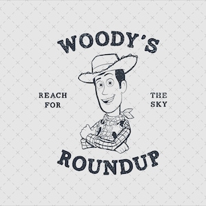 Woody Character Png, Woodys Roundup Design, Reach for the Sky, Fun Cartoon Woody, Toy Inspired Clipart, Digital Download, Instant Download
