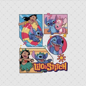 Stitch PNG Family Ohana Clipart – Lilo Stitch Ohana Means Family DIY Crafts & Vacation Projects