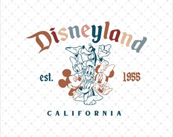Disneyland Family Trip PNG, Mickey Mouse Vacation Design (Digital File)