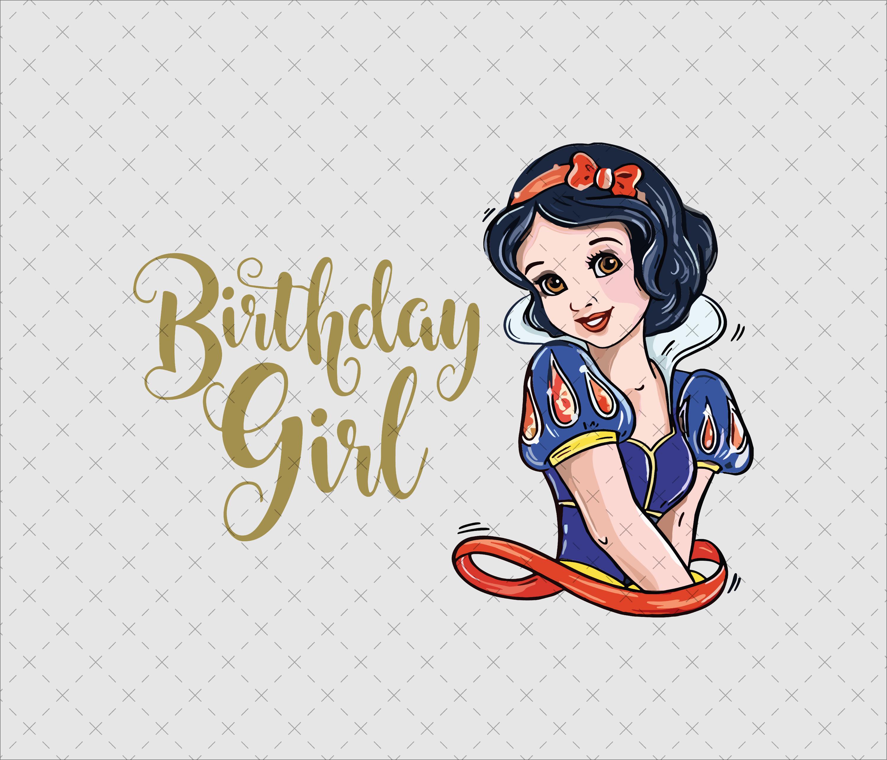 Snow White Birthday Svg Png, Snow White Birthday Boy, Snow White Birthday Girl, Kids Birthday Celebration Svg Png, Digital File