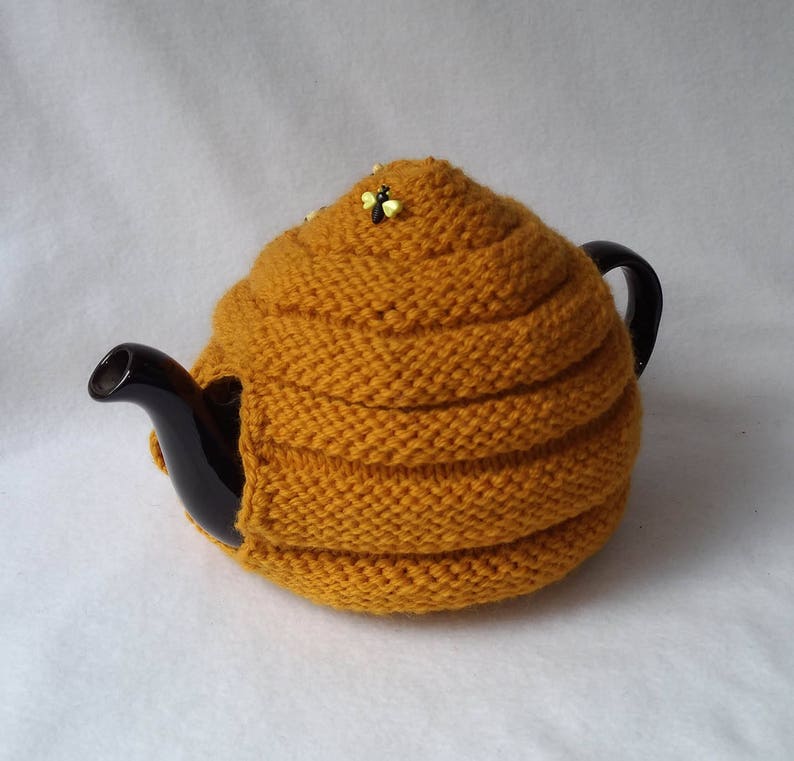 Bee Hive Teapot Cozy Tea Cosy Tea Accessories Wool Cosy Etsy