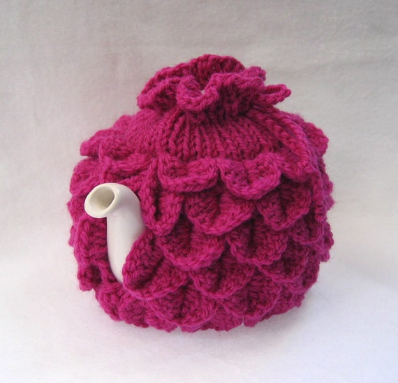 Teapot Cozy Tea pot cozy tea accessories wool cozy Crocodile Etsy