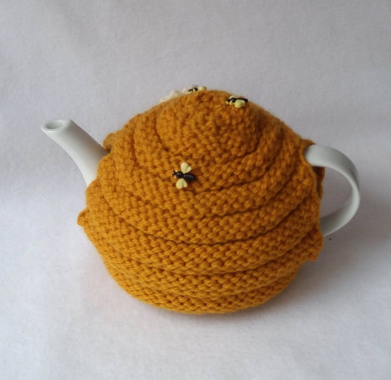 Bee Hive Teapot Cozy tea cosy tea accessories wool cosy Etsy