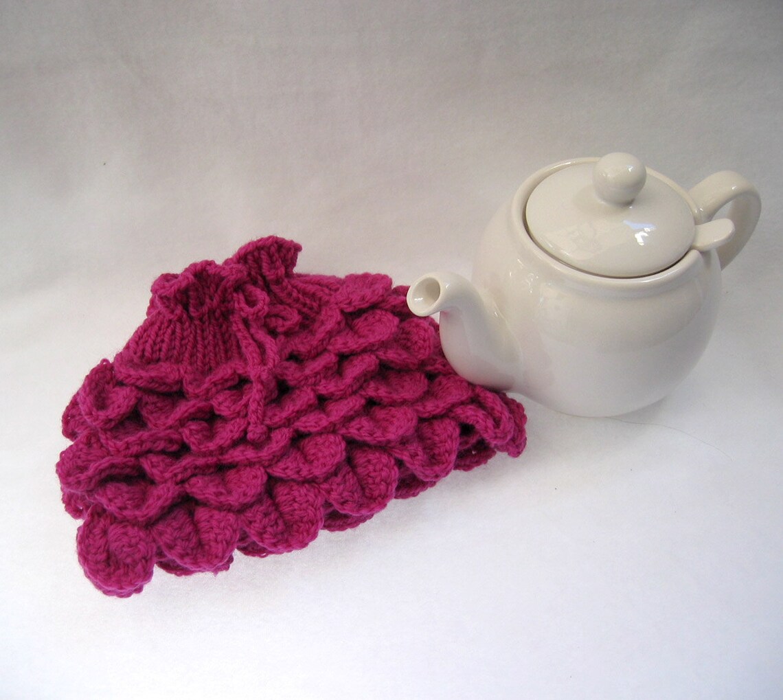 Teapot Cozy Tea pot cozy tea accessories wool cozy Crocodile Etsy