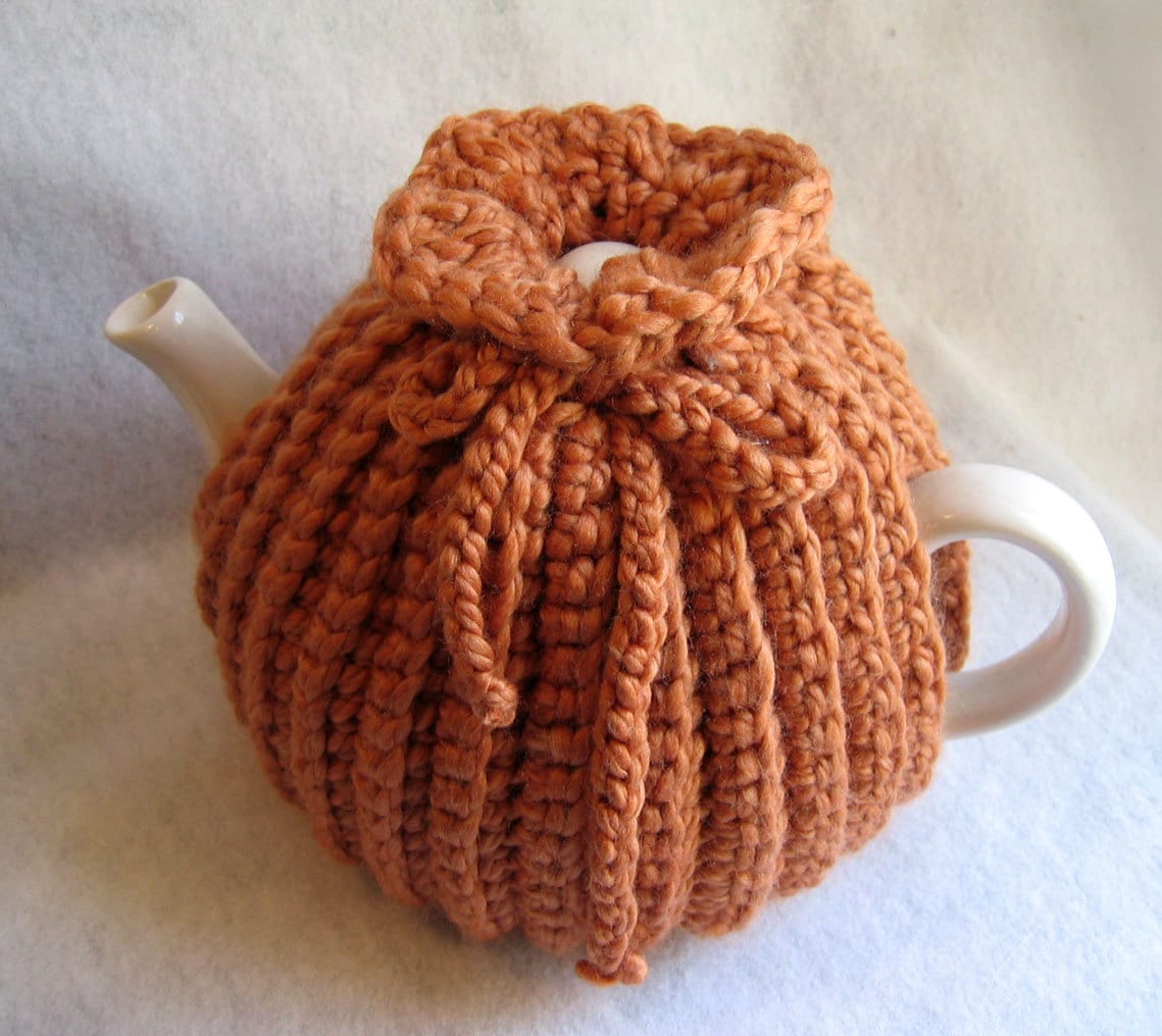 Crochet Tea Cosy Tea Pot Cozy Teapot cozy crochet in clay Etsy