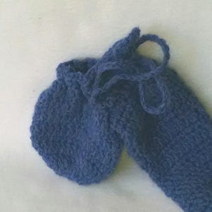 Medium Blue Willie Warmer for men - medium blue heather color willy warmer, Made on Order -mature