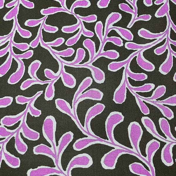 Twig - Black || Kaffe Fassett Collective Cotton Fabric by the Yard
