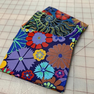 3 FQ Kaffe Fassett Collective - Darks Blues Classics - Cotton Quilting Fabric Fat Quarter Set Bundle