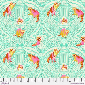 Tula Pink - One Mans Trash - Glow || Tiny Beasts - Cotton Fabric by the yard