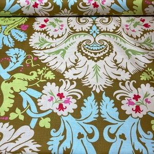 Amy Butler STASH Belle ACANTHUS in Olive OOP by the yard 100% cotton fabric