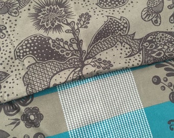 Anna Maria Horner Good Folks Cotton Fabric Fat Quarter Bundle Blue