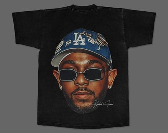 T-shirt Kendrick Lamar, t-shirts hip-hop vintage, t-shirts rap, Drake Beef, Kayne West, Tupac Shakur, Travis Scott, t-shirts graphiques