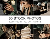 50 Luxury Stock Photos Bundle Old Money Style Quiet Editorial Moody Lifestyle Branding Images