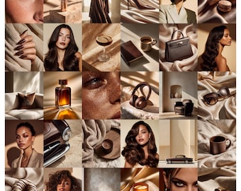 50 Brown & Beige Stock Photos, Luxury Editorial Lifestyle Images, Minimalist Photography, Fashion