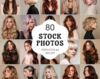 Stockfoto's kapsel: schoonheids- en modefotografie (digitale download)
