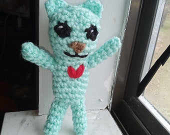 Teddy bear, Teddy darling, mint green bear