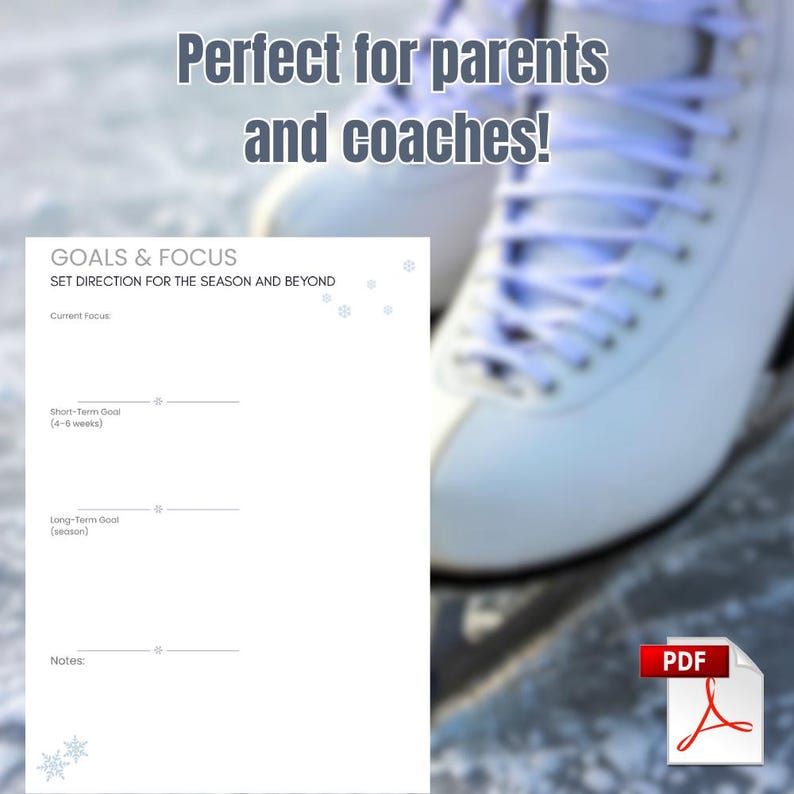 Figure Skating Progress Tracker Printable | Jumps, Spins & Skills Mini ...