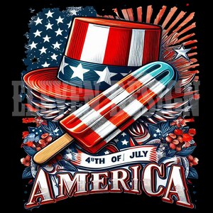 America 4th of july sublimation PNG - America digital download image dtf dtg files - American print files for shirt - America 4th of july