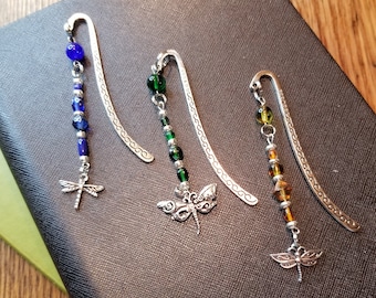 Dragonfly hook bookmarks | Gifts under 20 | Booklover gift