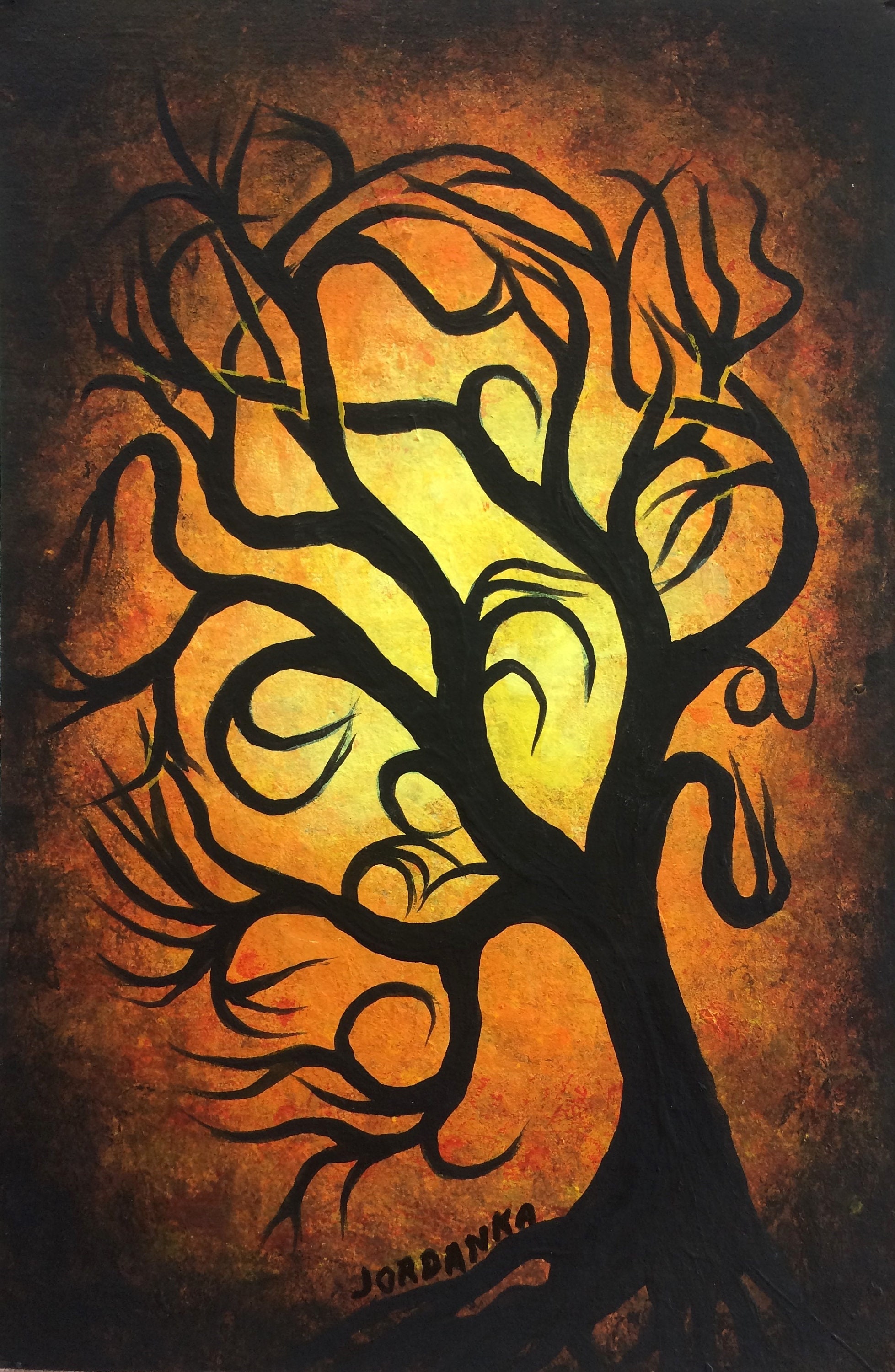 Ghost Acrylic Easel - Willow Tree Events
