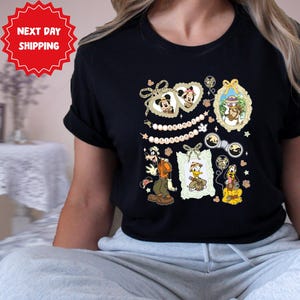 Mickey And Friends Leopard Coquette Bows Animal Kingdom Shirt, Disney Safari Mode Let&#39;s Get Wild Tee, Magic Kingdom Family Vacation Trip