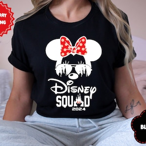 Disney Sunglasses Squad 2024 Shirt, Personalized Disney Vacation Shirt, Custom Disney Shirt, Disney Squad Shirt, Disneyland, Disney Trip Tee