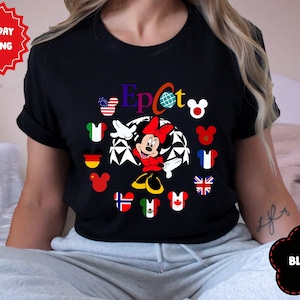 Disney Epcot World Traveler Shirt, Disney Epcot World Traveler, Disney Trip Matching T-Shirts, Epcot Mickey
