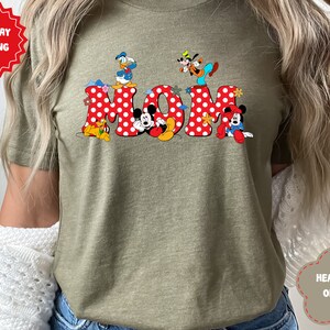 Disney Best Mom Ever Shirt, Disney Mom Shirt, Colorful Vacay Shirt, WDW Trip Shirt, Disneyworld Shirt, Disney Family Shirt, Mothers Day Gift